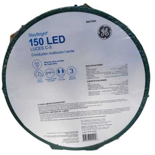 GE Multi StayBright LED C-5 Lights - Image 5