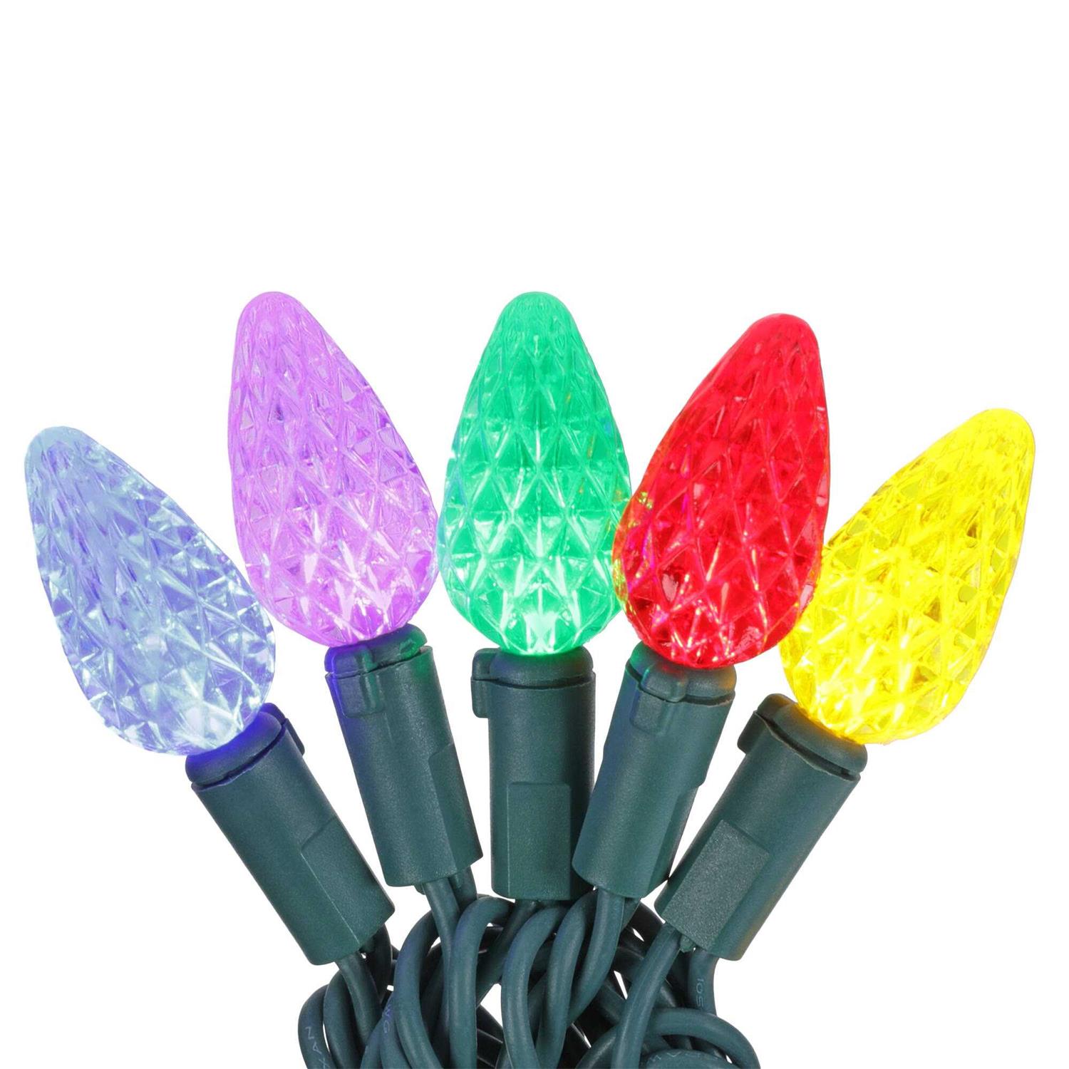 GE Energy Smart 150-Count 49.6-ft Multicolor LED Plug-In Christmas String Lights - Image 3