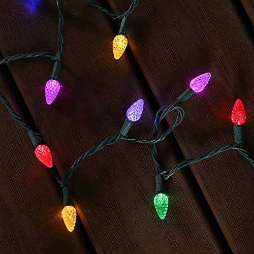 GE Energy Smart 150-Count 49.6-ft Multicolor LED Plug-In Christmas String Lights - Image 4