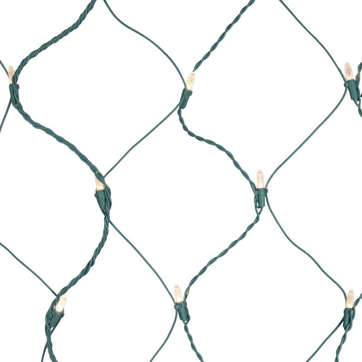 GE StayBright 100 5-ft X 4-ft Sparkling White Christmas Net Lights - Image 3