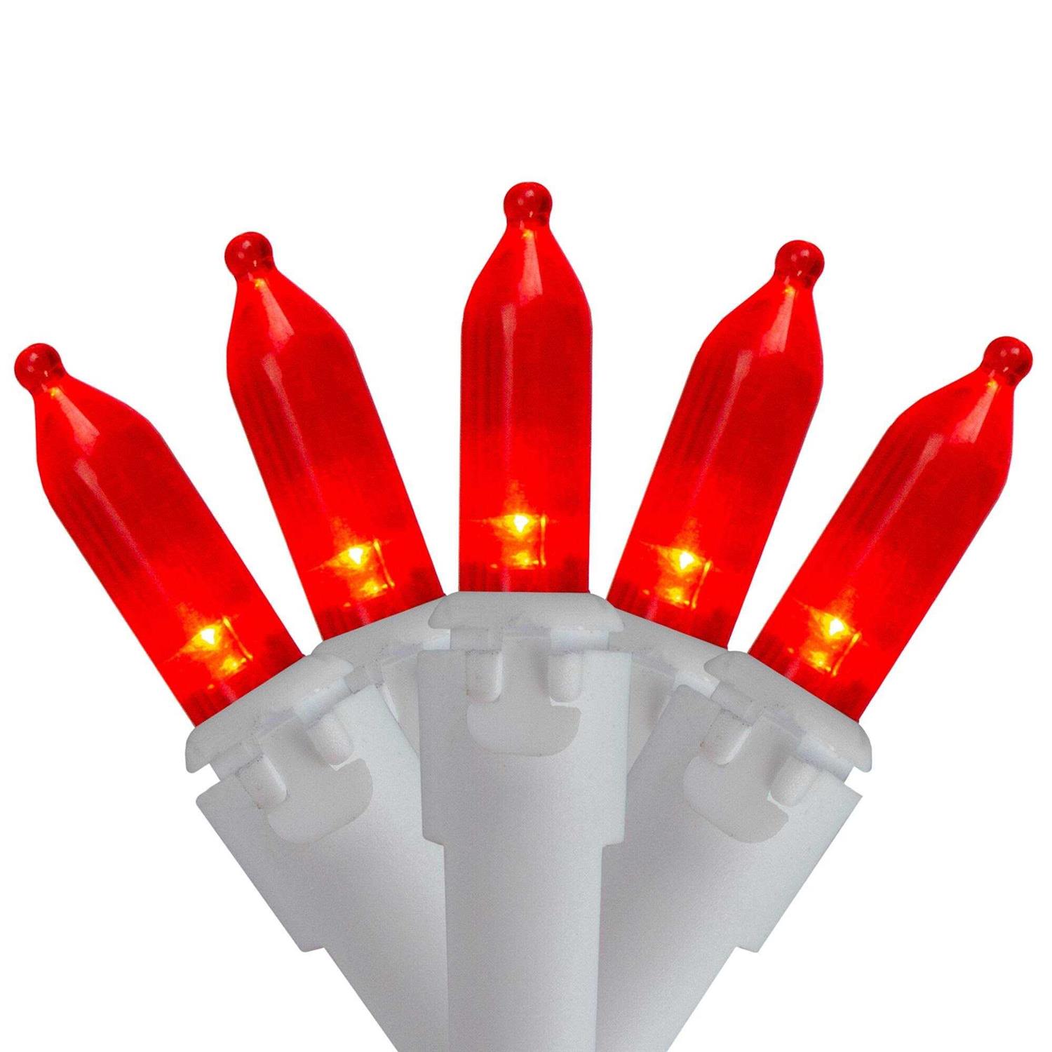 Northlight LED Mini Christmas Lights White - Image 3