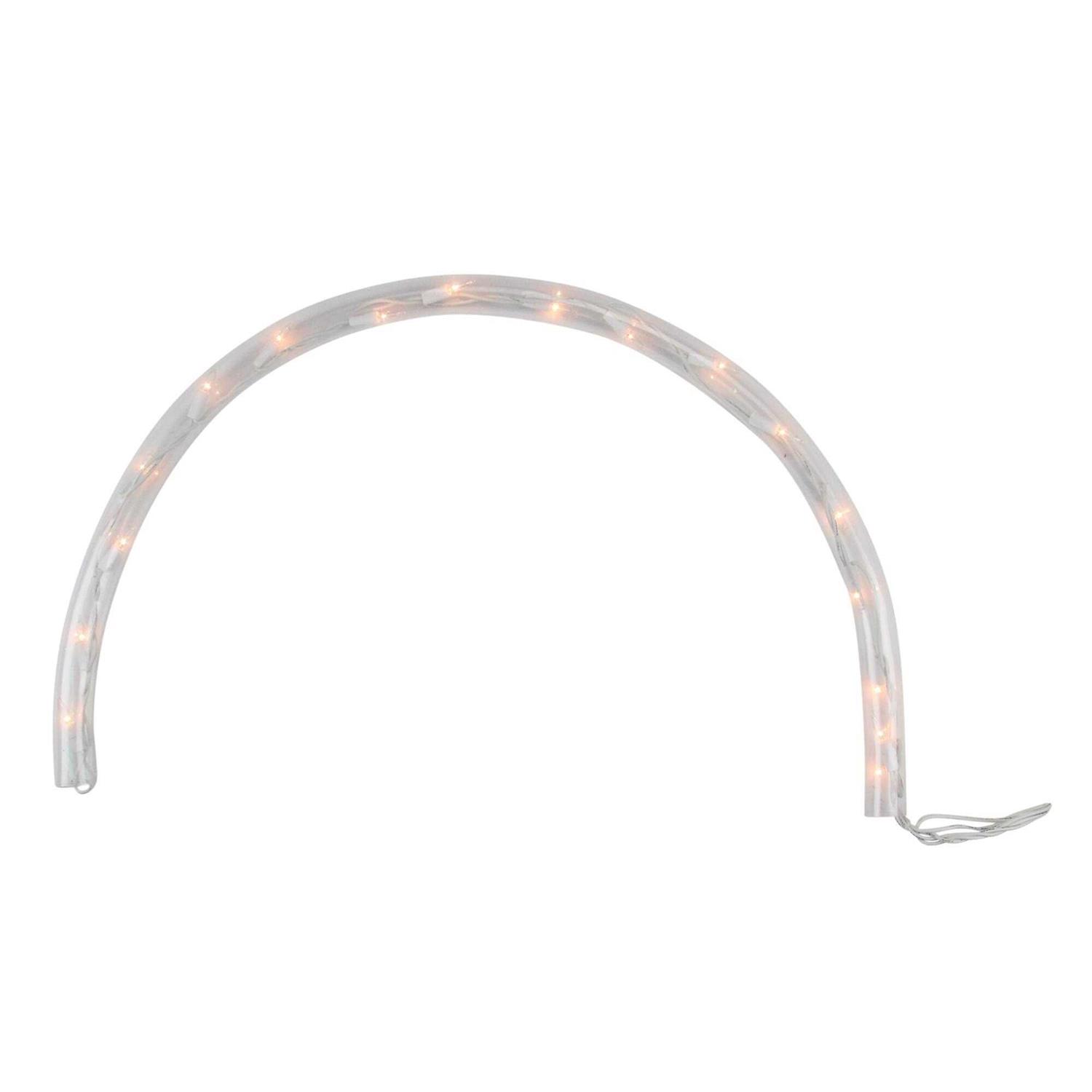 Northlight Set of 3 Clear Lighted Christmas Arch Pathway Markers - Image 5