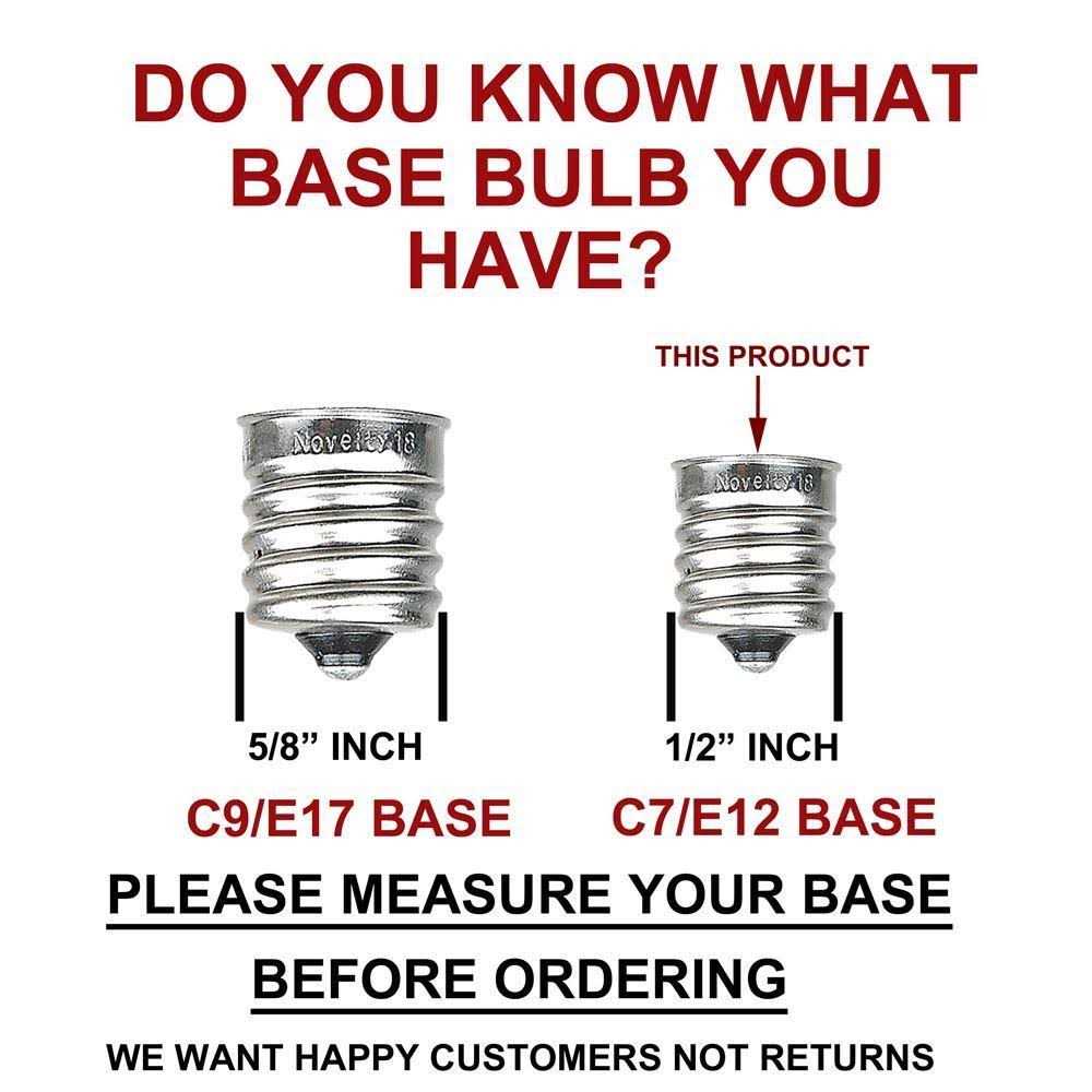 Novelty Lights 25 Pack G40 Outdoor Globe Replacement Bulbs - Image 4