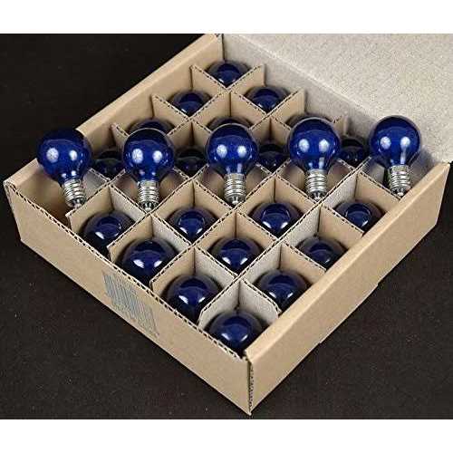 Novelty Lights 25 Pack G40 Outdoor Globe Replacement Bulbs - Image 5