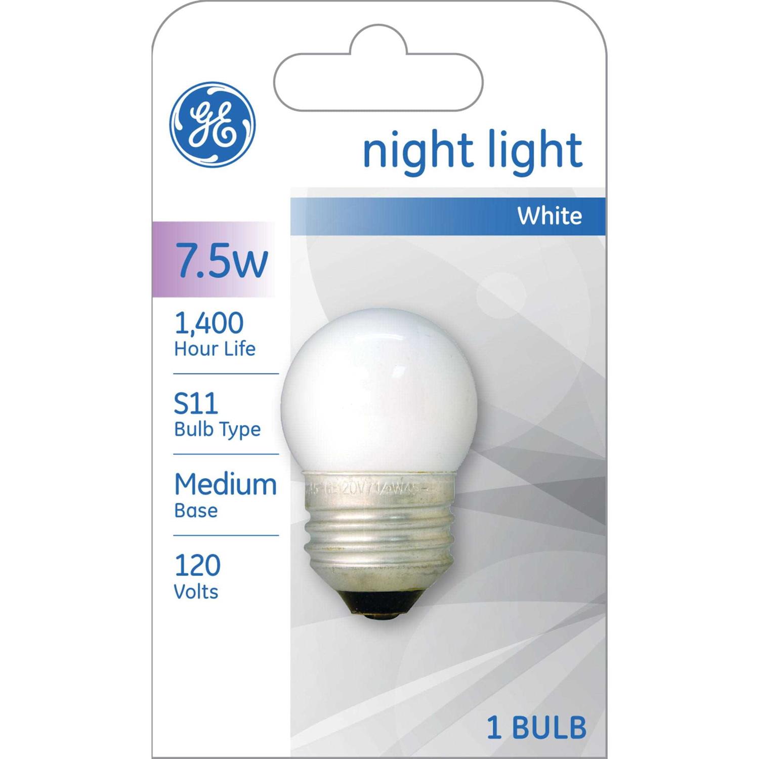 Ge Night Light Bulb White 7.5 Watt - Image 3