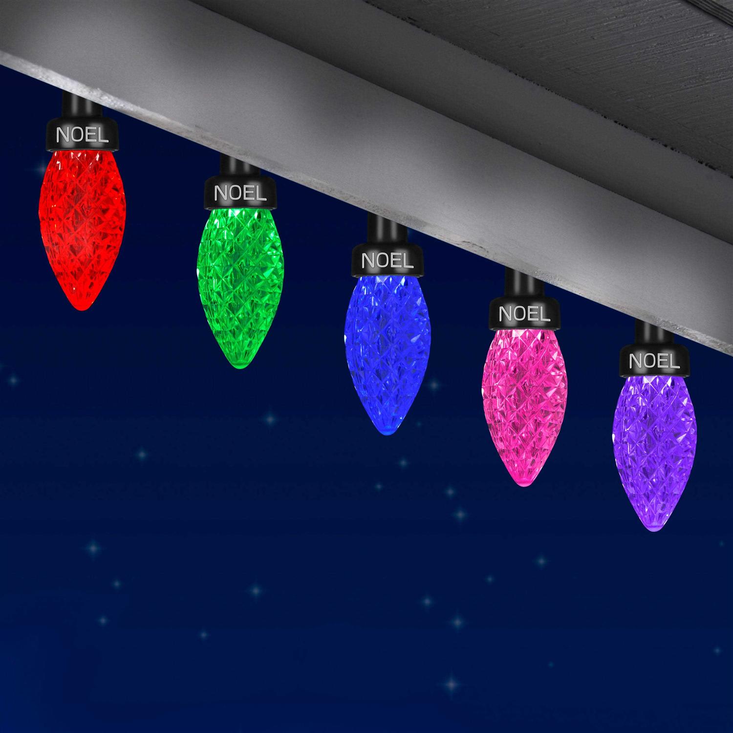 Gemmy Lightshow Multi Function LED Plug IN Christmas String Lights - Image 3