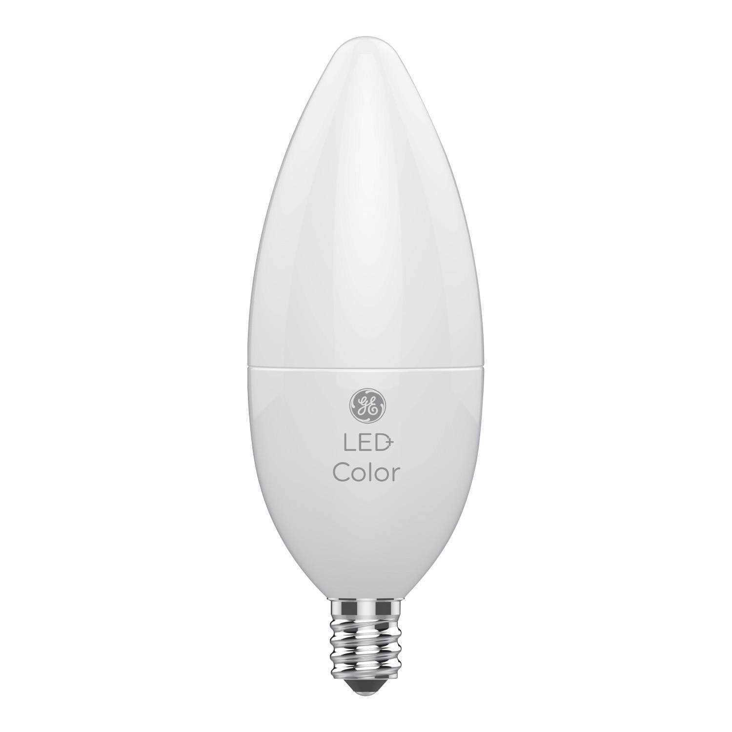 general electric Ge 2pk Remote Included LED Decorative Color Changing Light Bulbs - Image 4