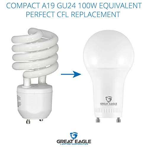 Great Eagle Lighting Corporation LED Gu24 Base A19 Shape 9W - Image 5