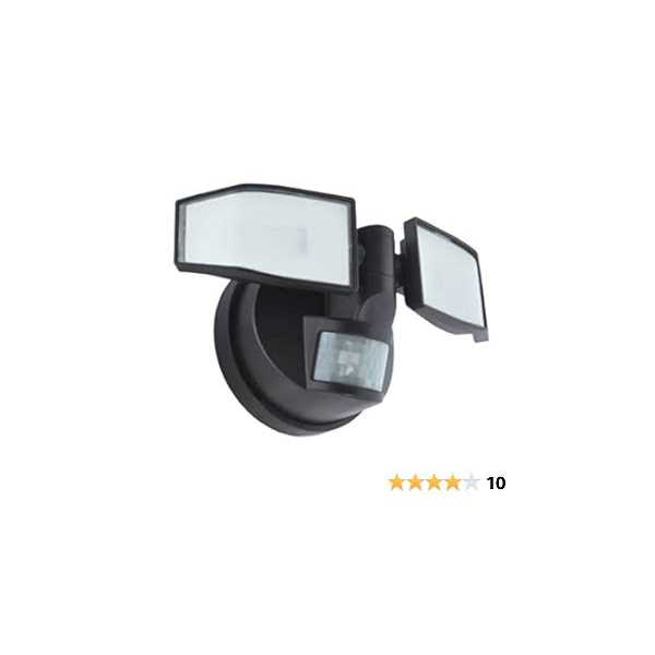 Good Earth Lighting 180-Degree 400-Lumen Bronze Battery-Operated Integrated LED Motion-Activated Flood Light with Timer - Image 5