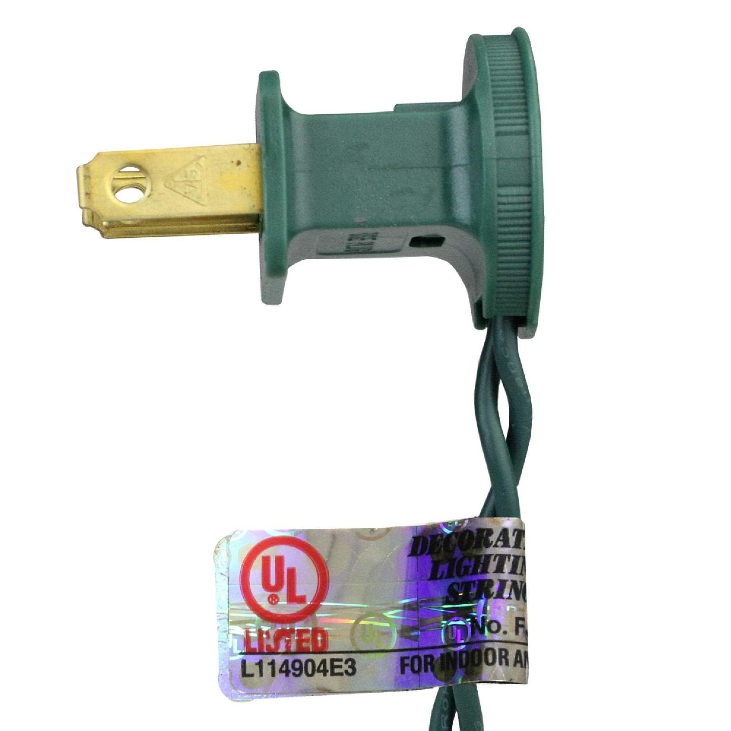 Northlight 50-Count White Twinkle Flame Tip C5 Mini Christmas Light Set - Image 4