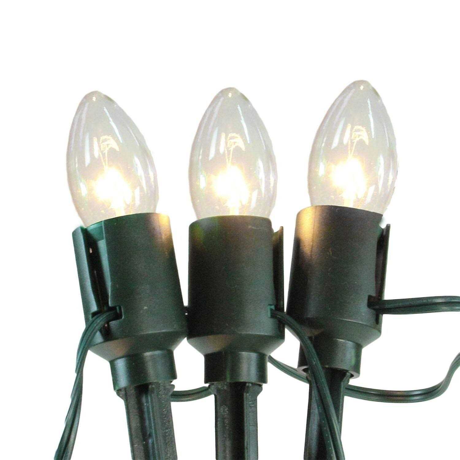 Northlight Set of 15 Clear Lighted C9 Christmas Pathway - Image 4