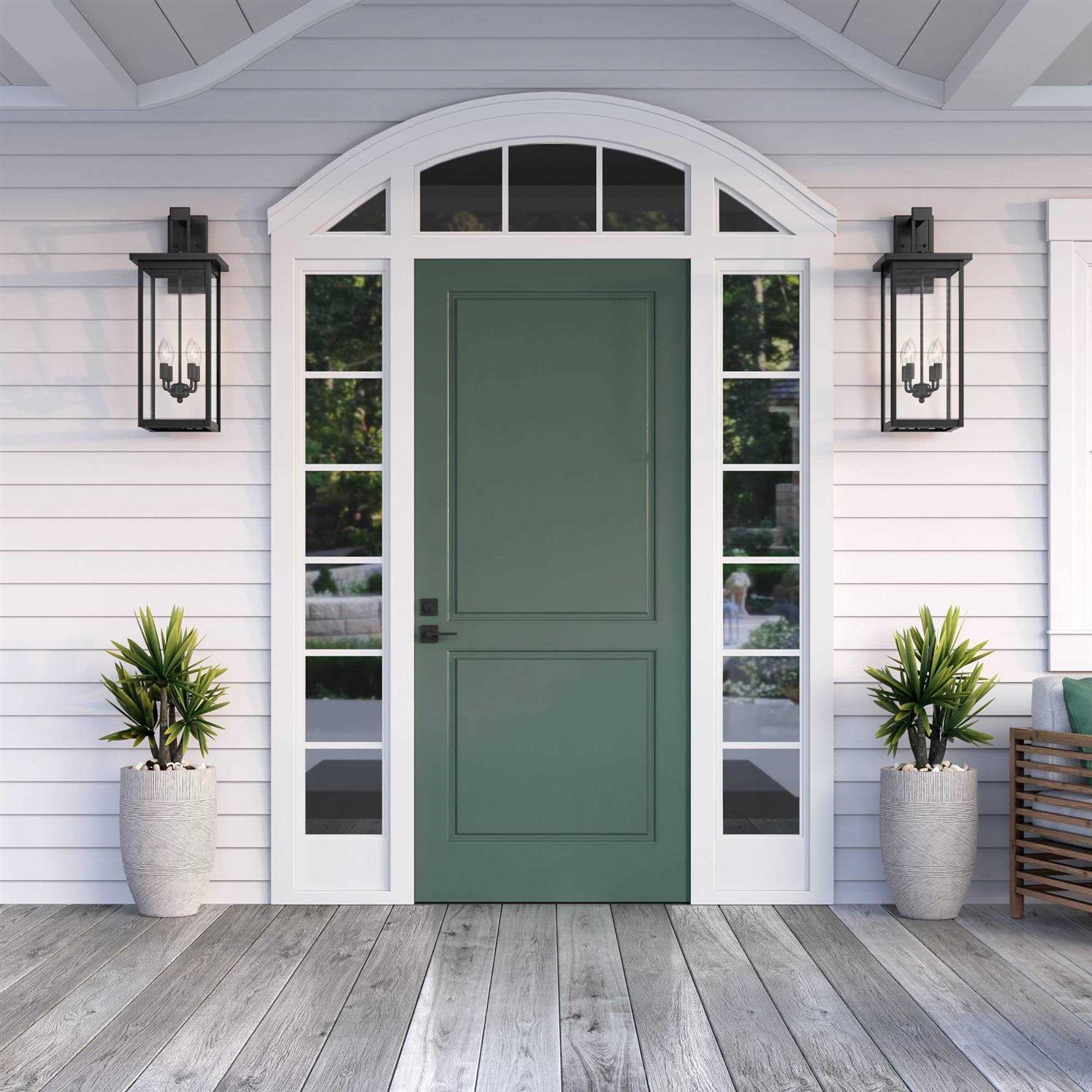 Millennium Barkeley 4 Light 27 Outdoor Wall Bracket Powder Coat - Image 4