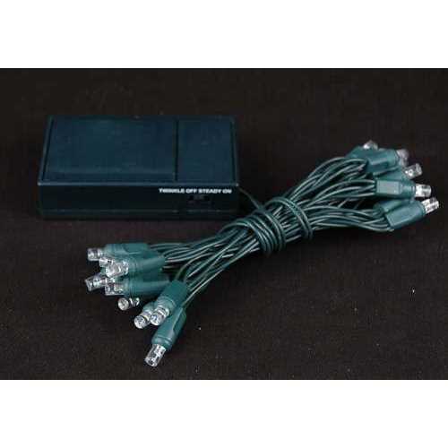 Novelty Lights 20 Light Battery Operated LED Christmas Mini Light Set - Image 4