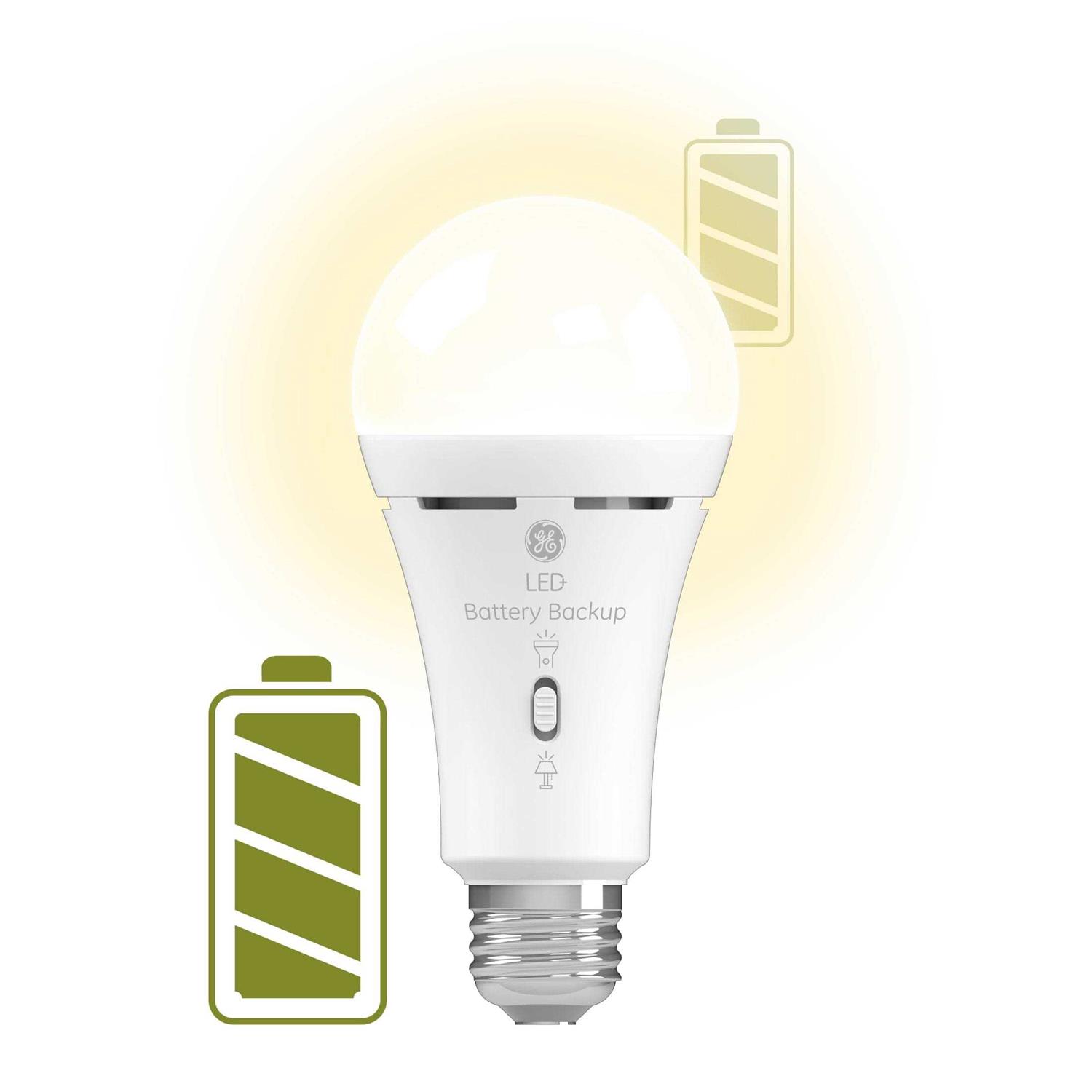 GE LED+ Backup Battery Light Bulb - Image 4
