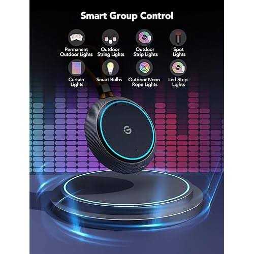 Govee Outdoor Light Show Box, Bluetooth Smart Group Control 10 Devices, IP65 Waterproof, Battery Powered, USB Charged, Support Outdoor and Indoor - Image 4