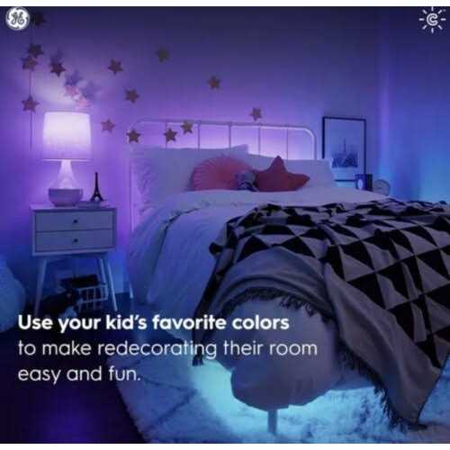 Ge Cync Smart Led Light Bulbs, Color Changing, Bluetooth and Wi-Fi - Image 4