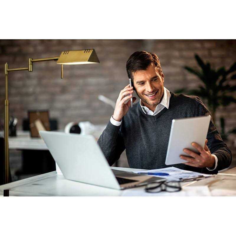 O'Bright O'Bright Dimmable LED Pharmacy Floor Lamp 12W LED Full Range Dimming - Image 3