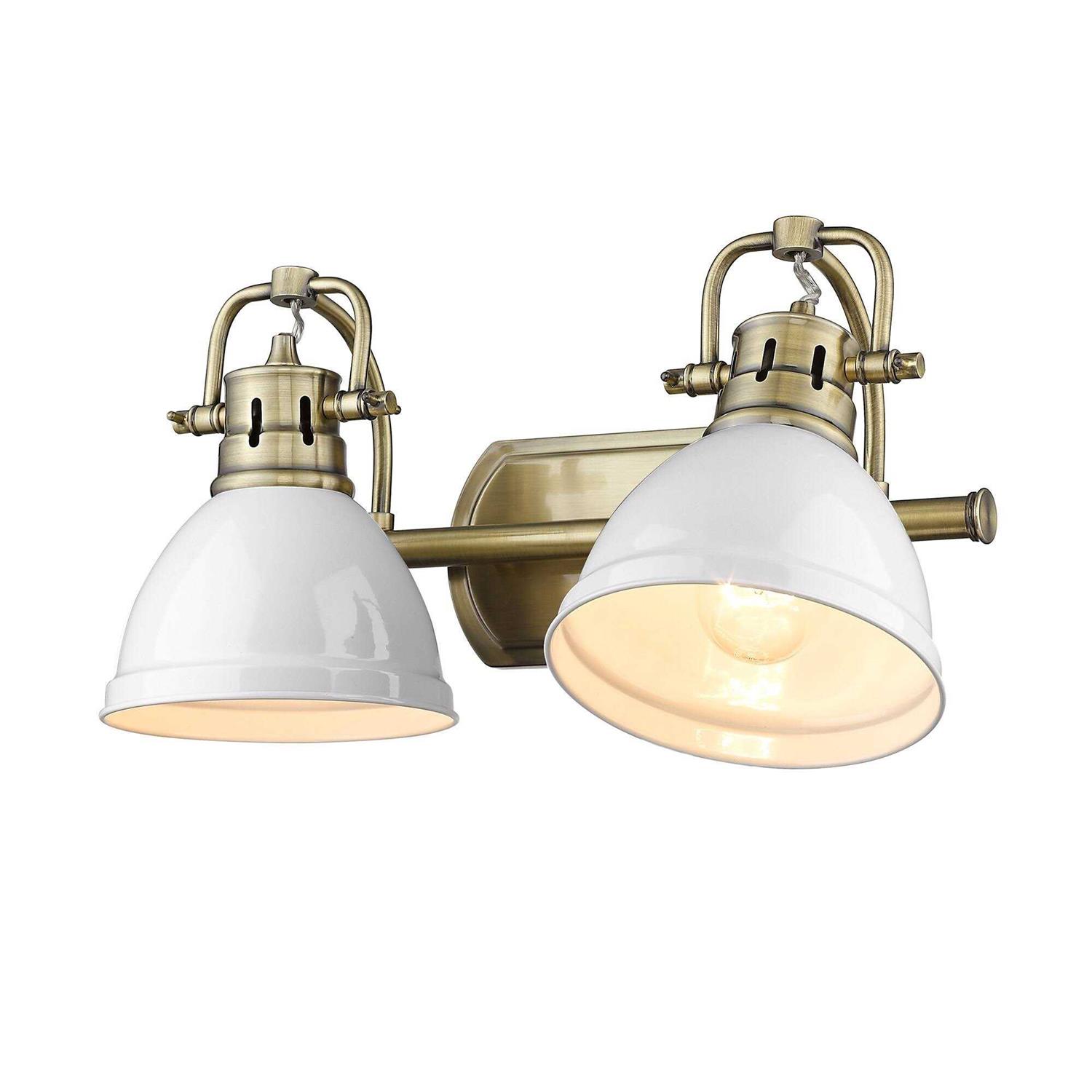Golden Lighting Duncan 2 Light Bath Vanity 3602-BA2 - Image 3