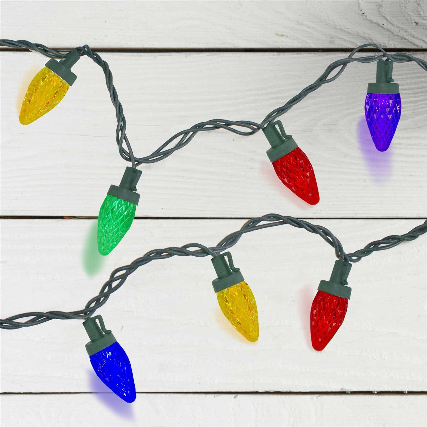 Northlight Faceted LED Christmas Lights - Image 3