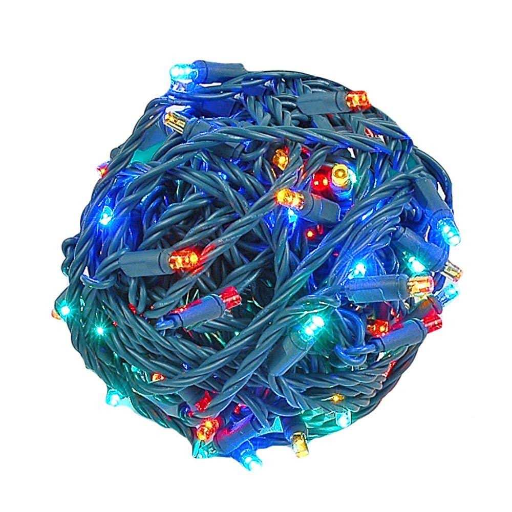 Novelty Lights White LED Christmas Mini Light Set - Image 4