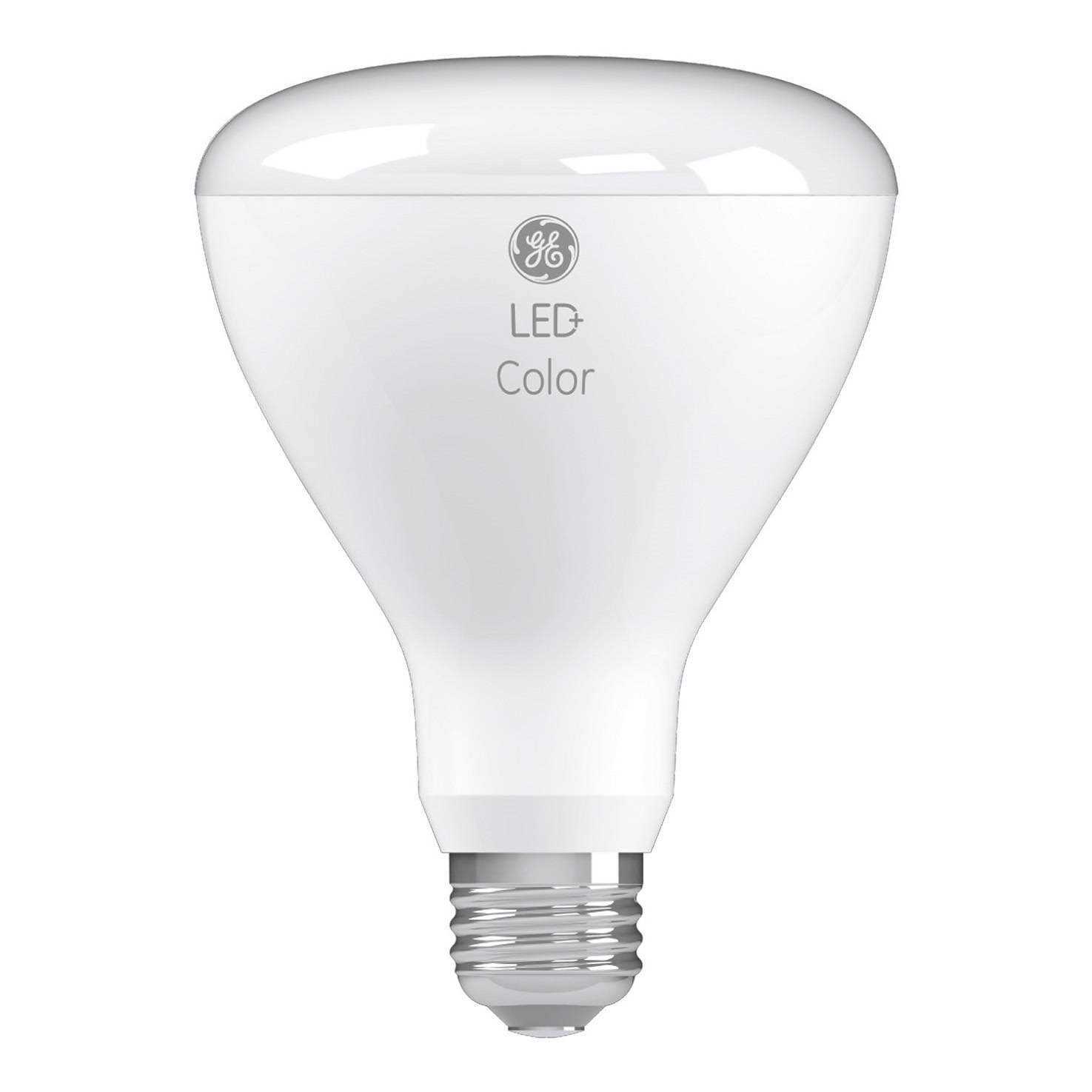 GE LED+ Color-Changing 65W Replacement LED Indoor Floodlight BR30 Light Bulb 1pk - Image 3