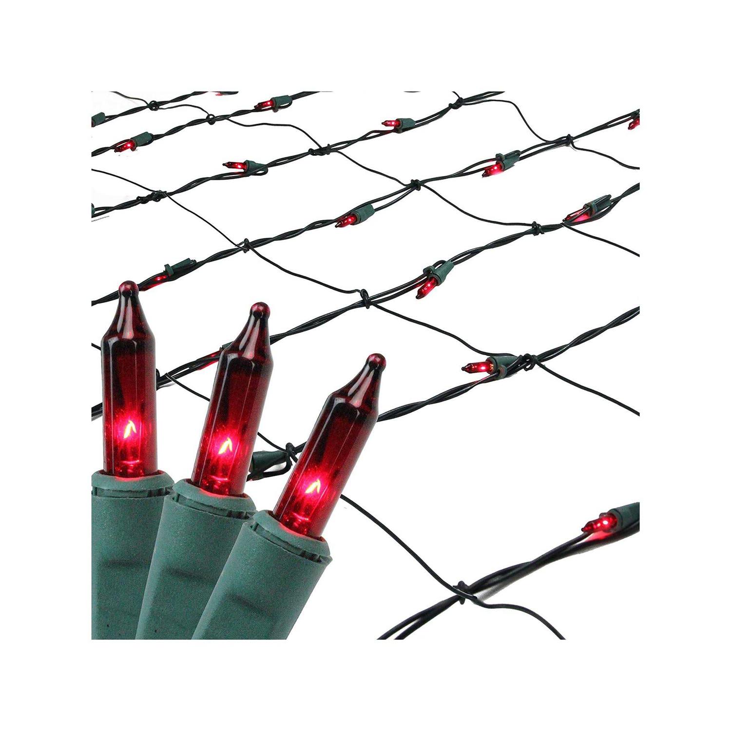 Northlight 4' x 6' Incandescent Mini Net Style Christmas Lights - Image 5