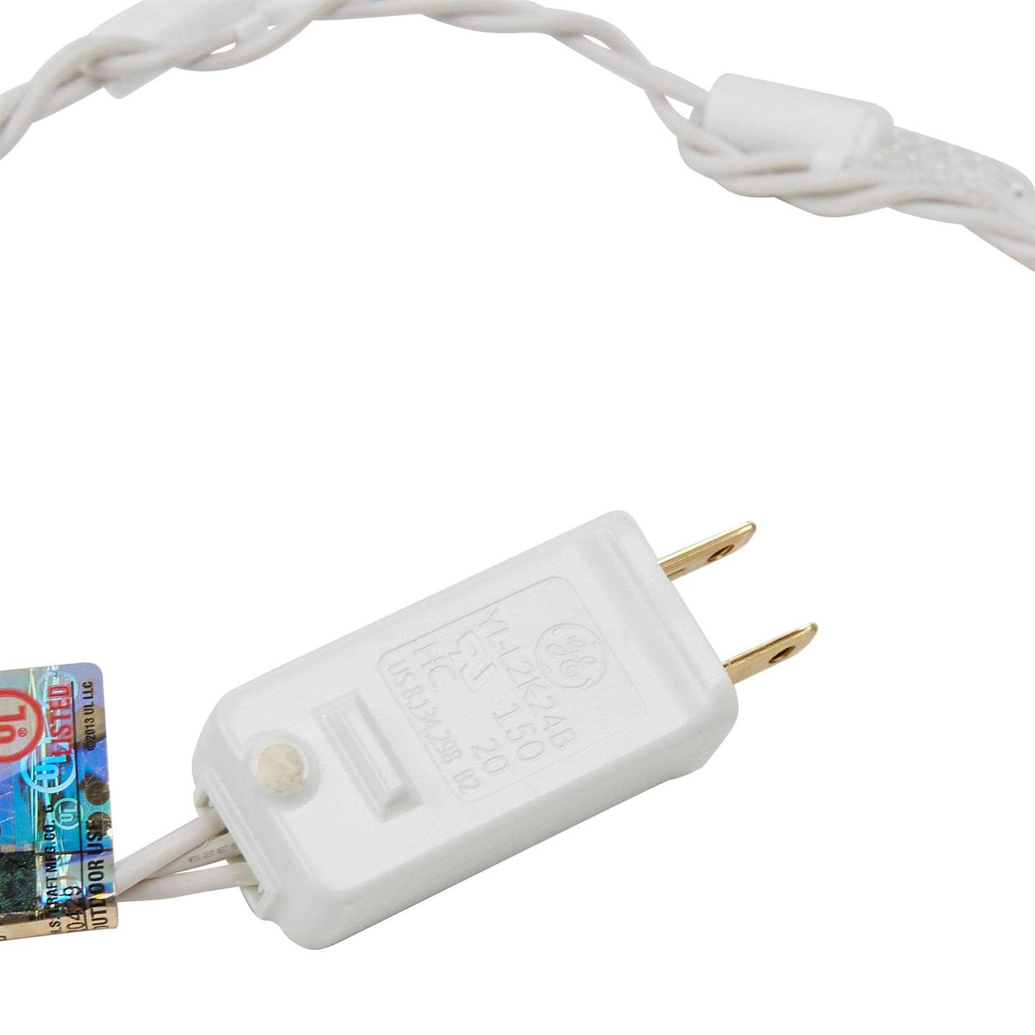 GE Energy Smart 150-Count Constant White Mini LED Plug-In Christmas Icicle Lights - Image 4