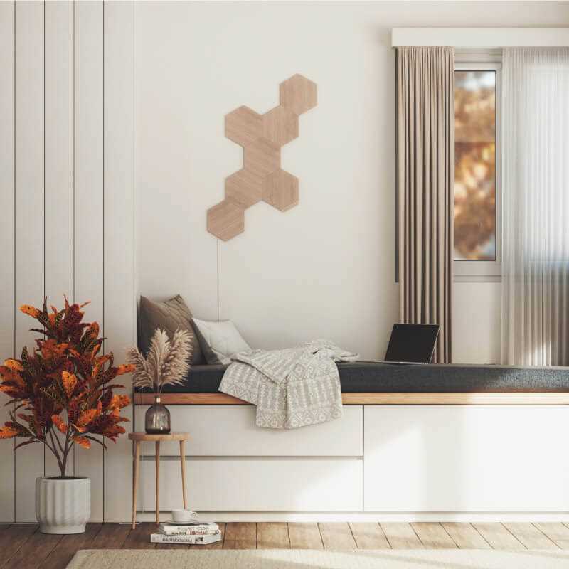 Nanoleaf Elements Wood Look Smarter Kit - Image 3