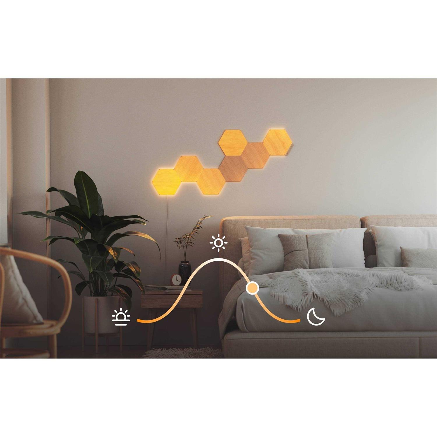 Nanoleaf Elements Wood Look Smarter Kit - Image 4