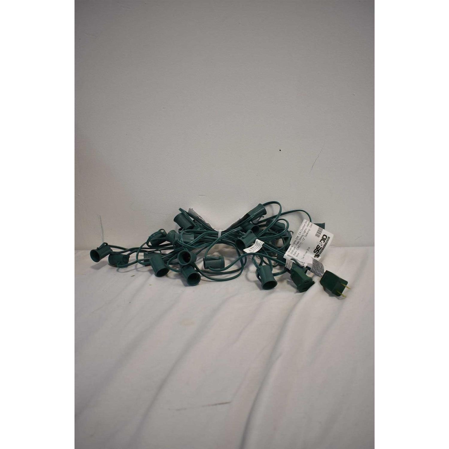 Novelty Lights 12.5 Foot String Light Set Indoor/Outdoor Stringer Set for Christmas - Image 3