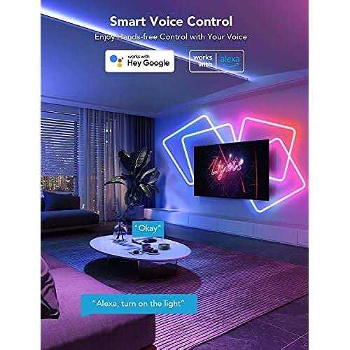 Govee 32.8ft Neon Rope Light Rgbic Rope Lights With Music Sync - Image 3