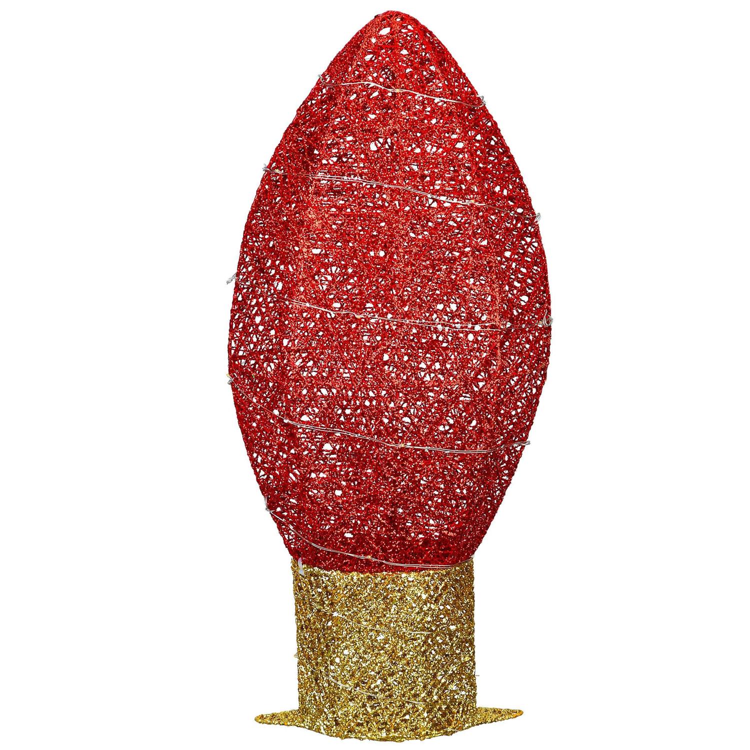National Tree Company 20 Pre-Lit Christmas Light Bulb Decoration - Image 5