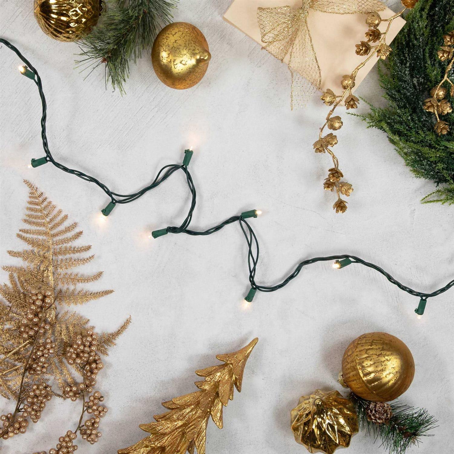 Northlight LED Warm White Wide Angle Christmas Lights - Image 5