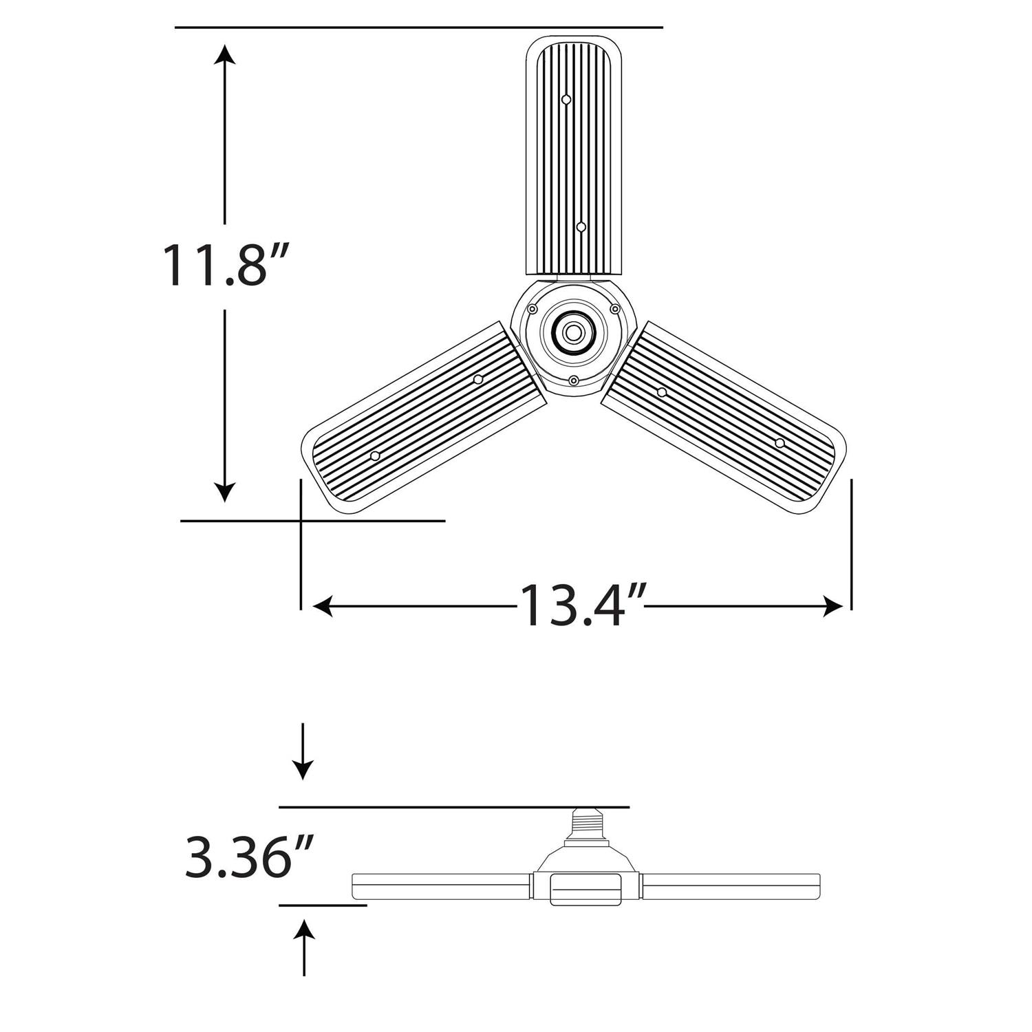 Feit Electric LED Garage Light 4000L - Image 5