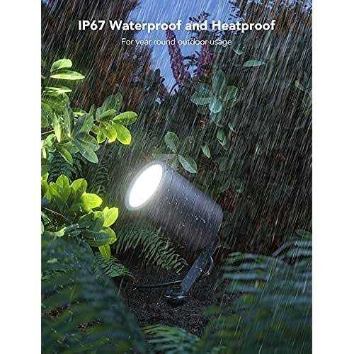 Govee Outdoor Spot Lights Christmas Decoration IP65 Waterproof Uplight Landscape Spotlights - Image 4