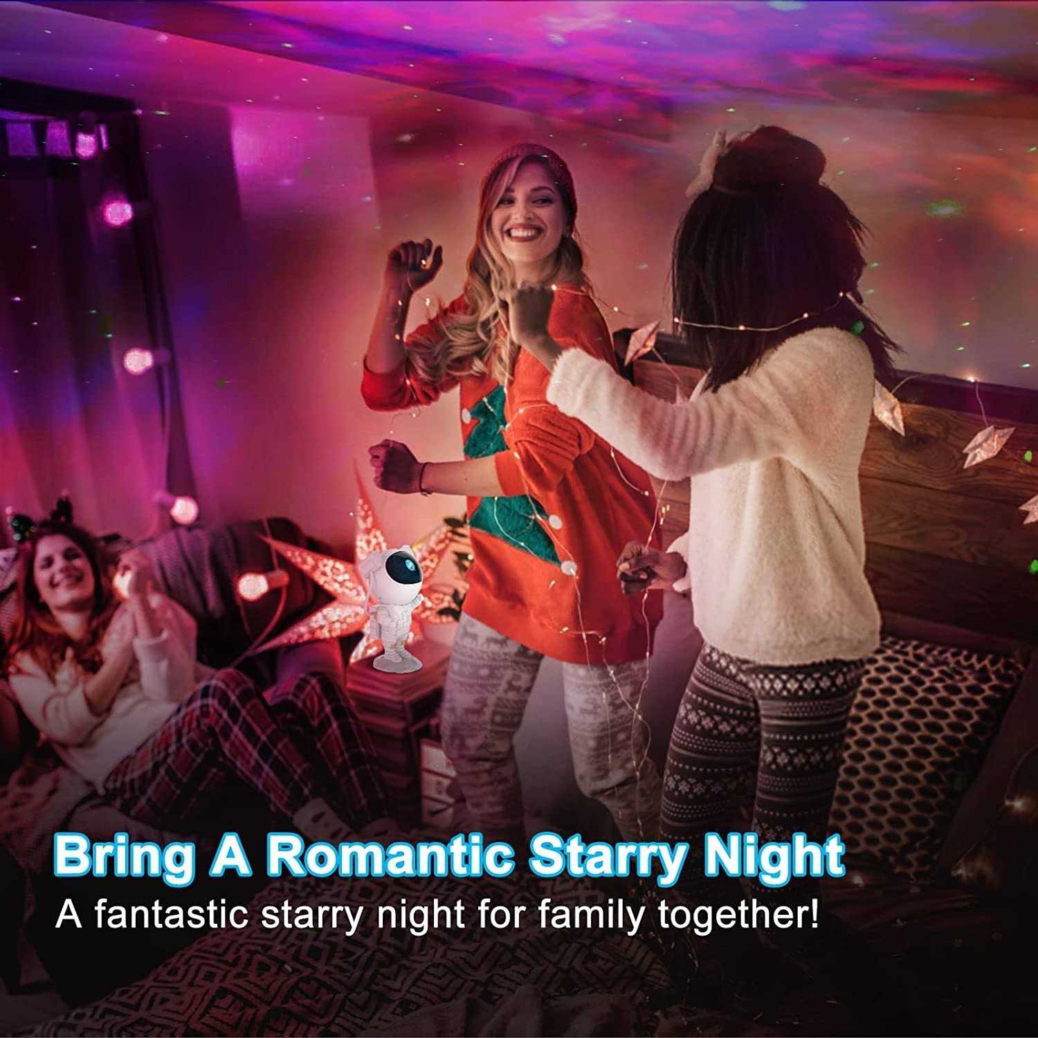 Night Light Astronaut Galaxy Projector - Image 4