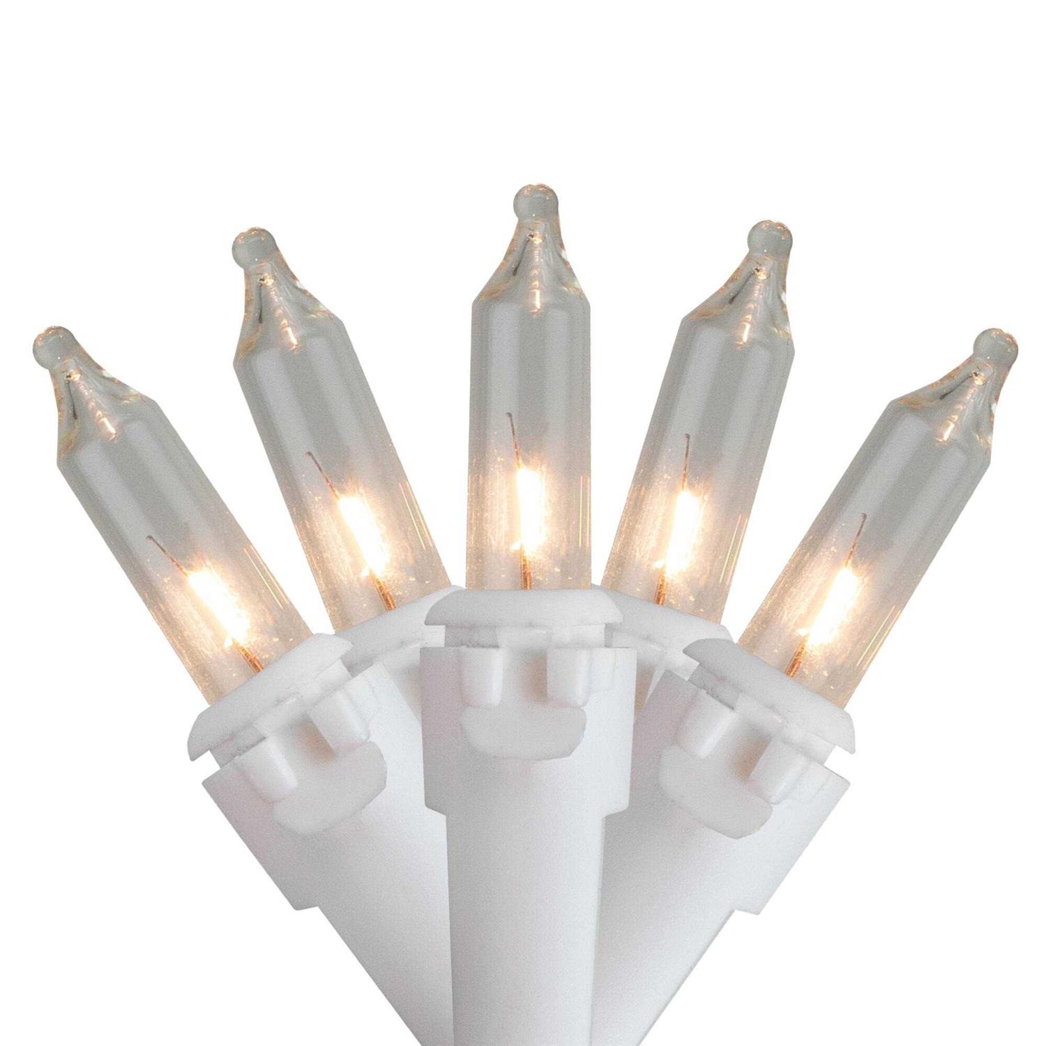 Northlight 35-Count Clear Mini Christmas Light Set - Image 3