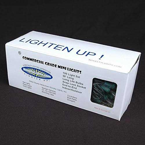 Novelty Lights 100 Light Christmas Mini String Light Set - Image 5