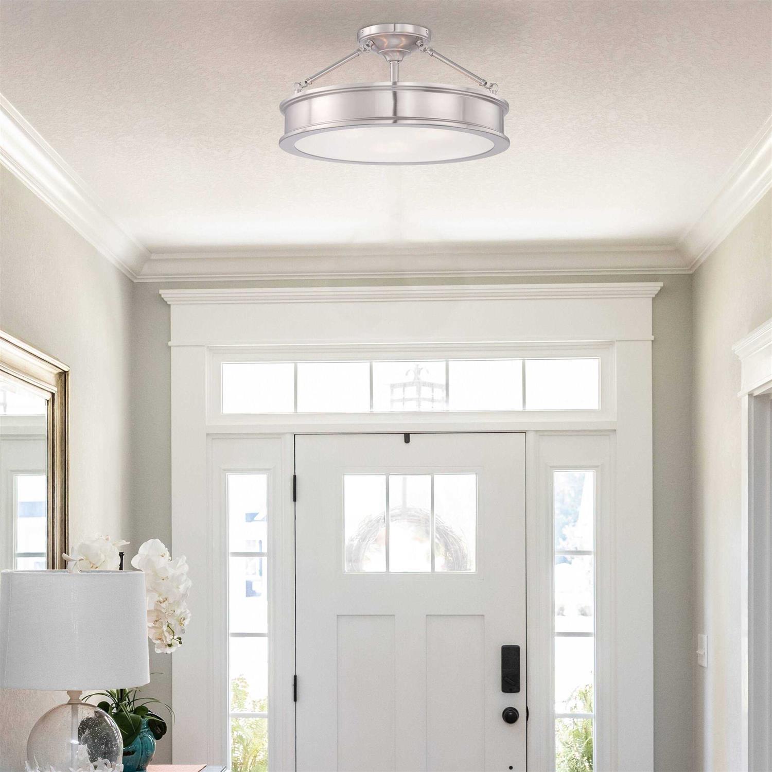 Minka Lavery Harbour Point 3 Light Semi Flush Mount 4177 - Image 5