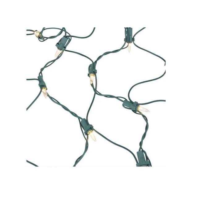 GE ConstantON 300 6-ft x 4-ft Constant Clear Christmas Net Lights - Image 4