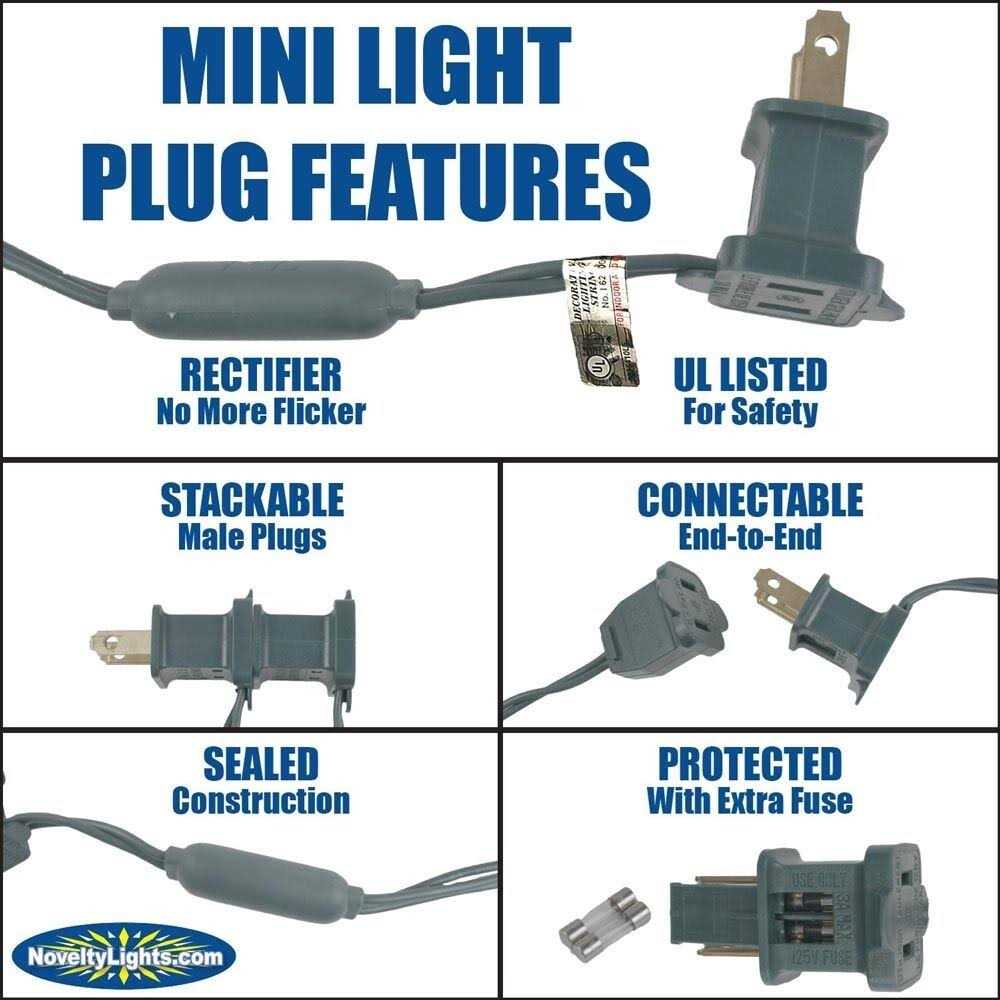 Novelty Lights 35 Light T5 Traditional LED Christmas Mini Light Set - Image 3