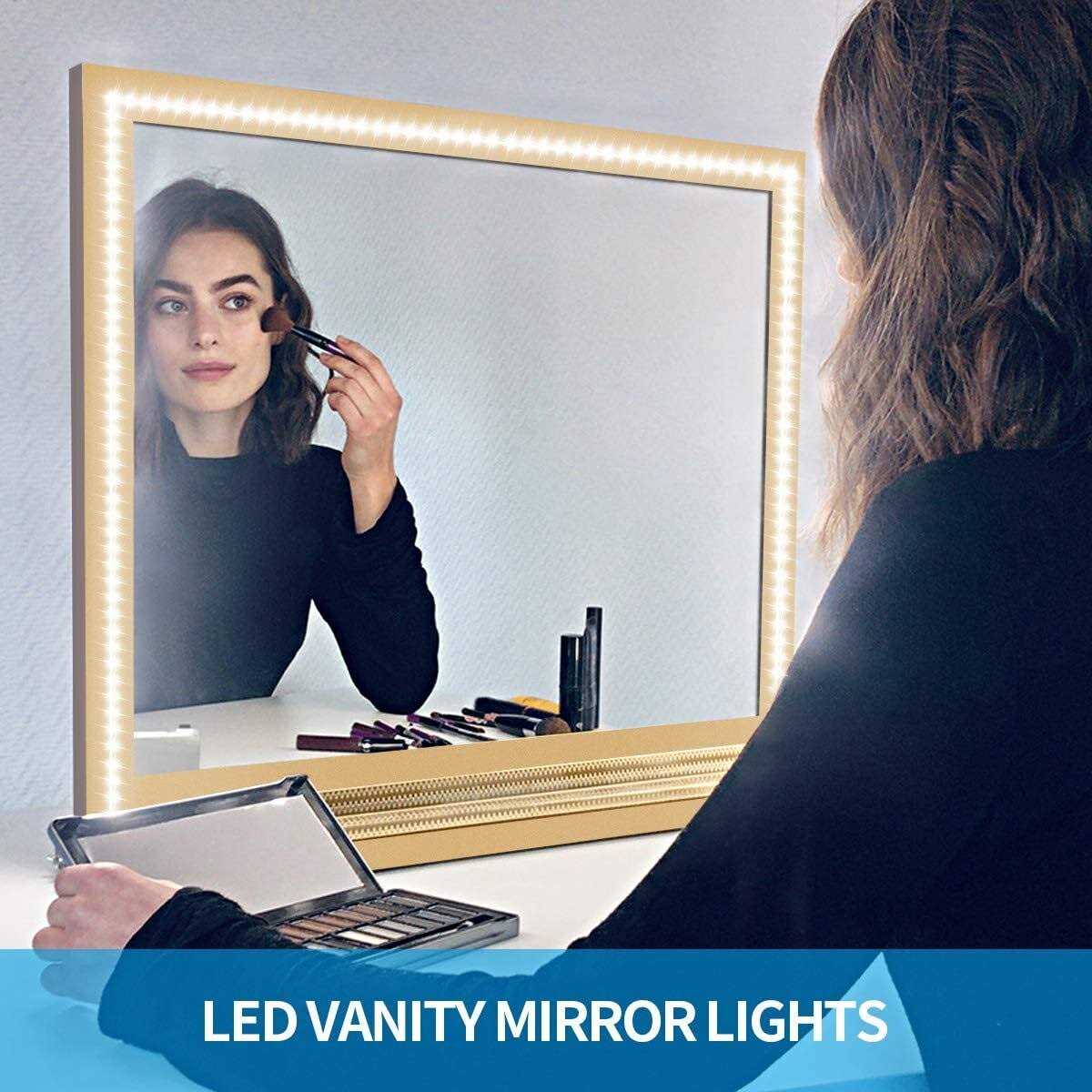 MY BEAUTY LIGHT Led Strip Lights Warm White Dimmable Led Light Strip Flexible Rope Lights Kits with 24v Etl Power Supply - Image 4