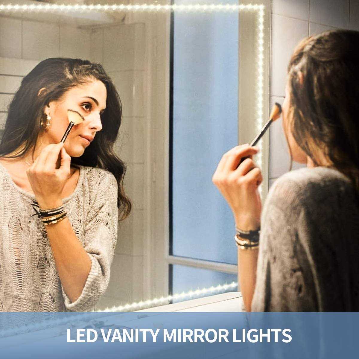 MY BEAUTY LIGHT Led Strip Lights Warm White Dimmable Led Light Strip Flexible Rope Lights Kits with 24v Etl Power Supply - Image 5