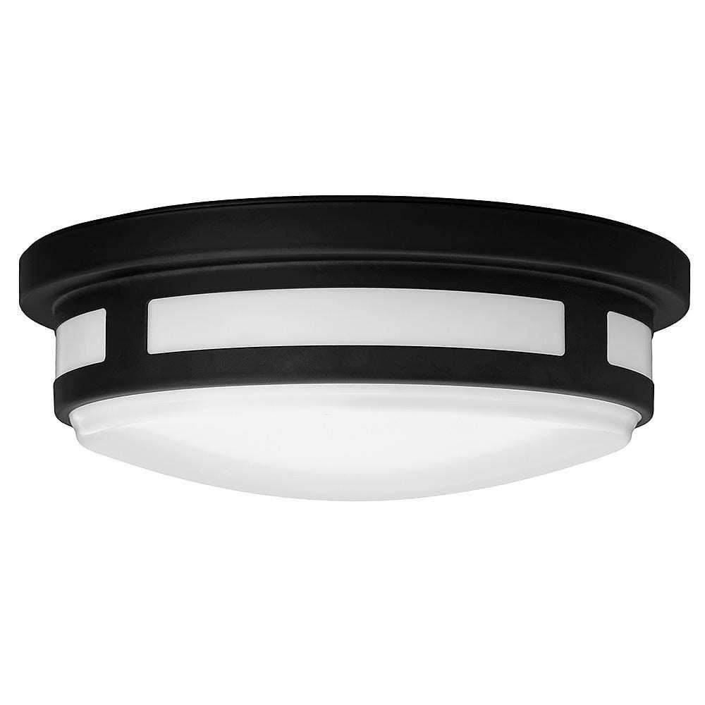 Hampton Bay 11 in. Round Indoor Outdoor LED Flush Mount Ceiling Light 830 Lumens Wet Rated 54471291 - Image 4