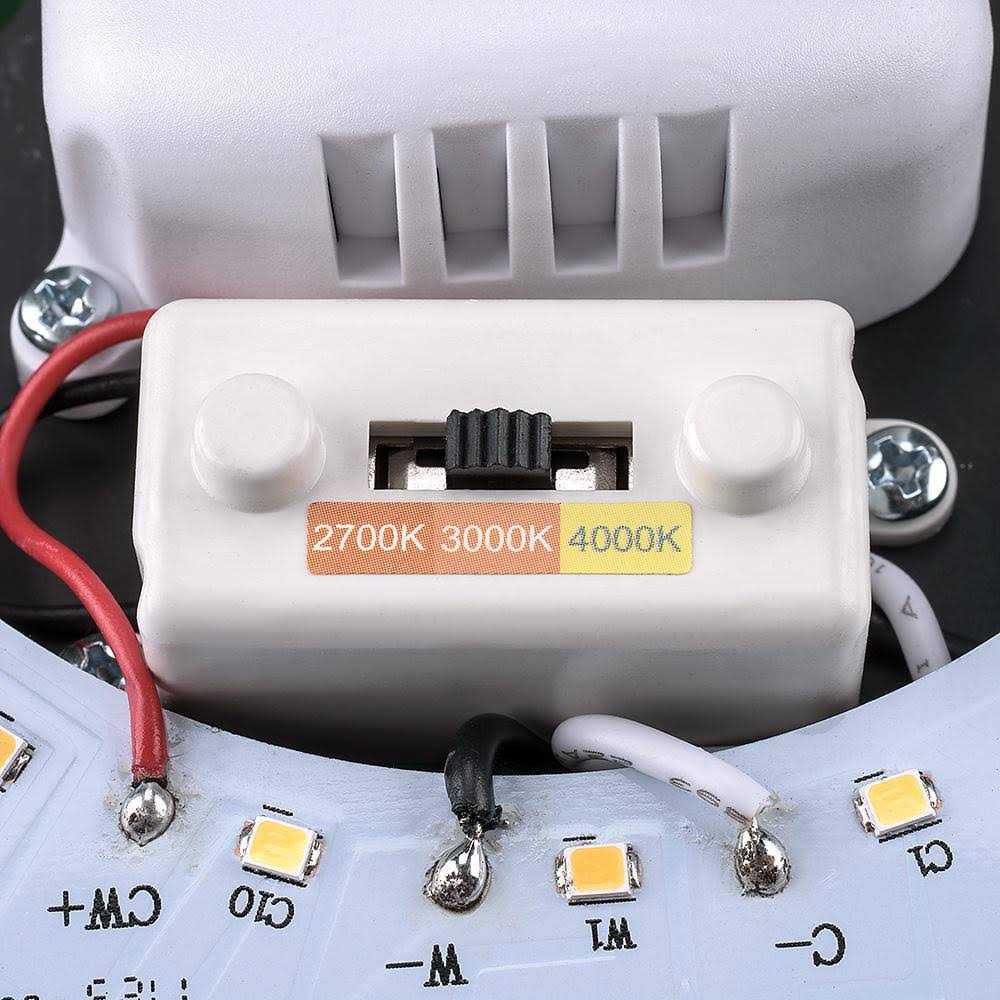 Hampton Bay 11 in. Round Indoor Outdoor LED Flush Mount Ceiling Light 830 Lumens Wet Rated 54471291 - Image 5