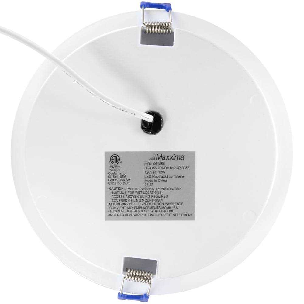 Maxxima 5 CCT Slim Recessed LED Gimbal Downlight - Image 4