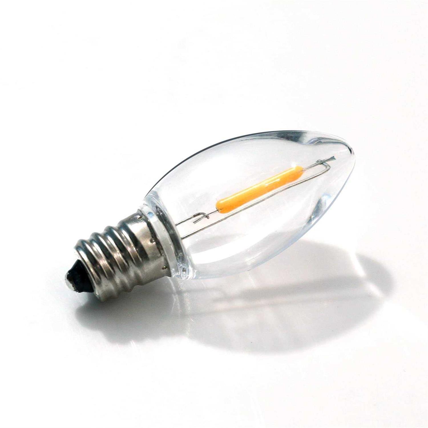 Meconard C7 LED Light Bulbs Shatterproof LED Replacement Bulbs - Image 4