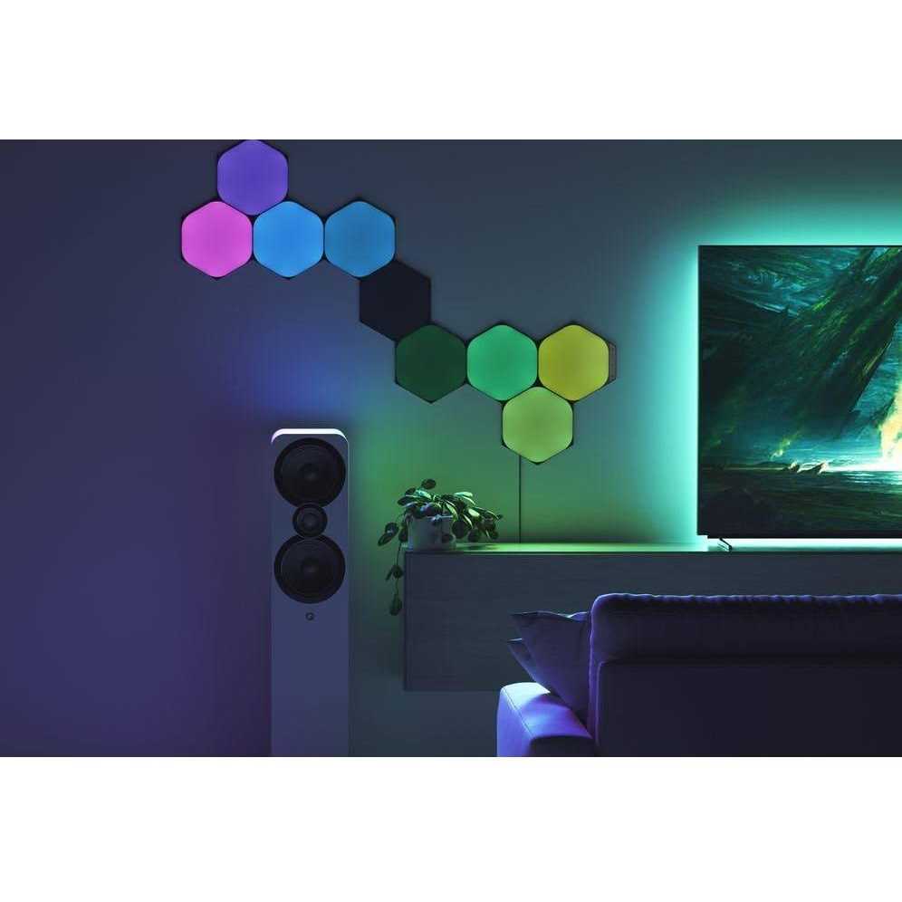 Nanoleaf Shapes Ultra Black Hexagons Expansion - Image 4