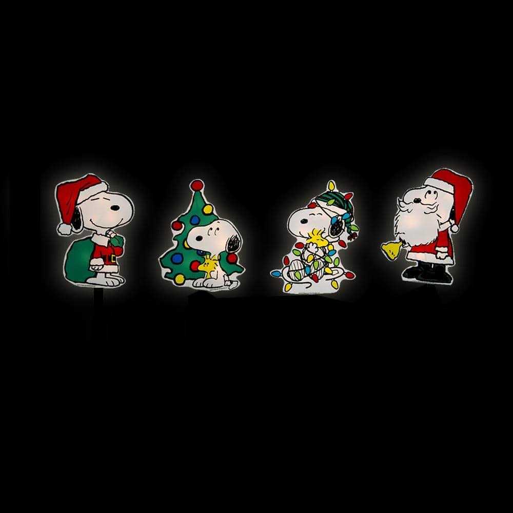ProductWorks Peanuts 2D LED Pre-Lit Flat PVC Pathway Markers - Image 5