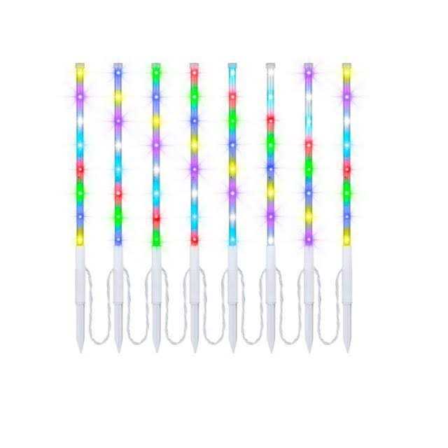 Gemmy Orchestra of Lights 8-Marker Christmas Pathway Markers 882908 - Image 3